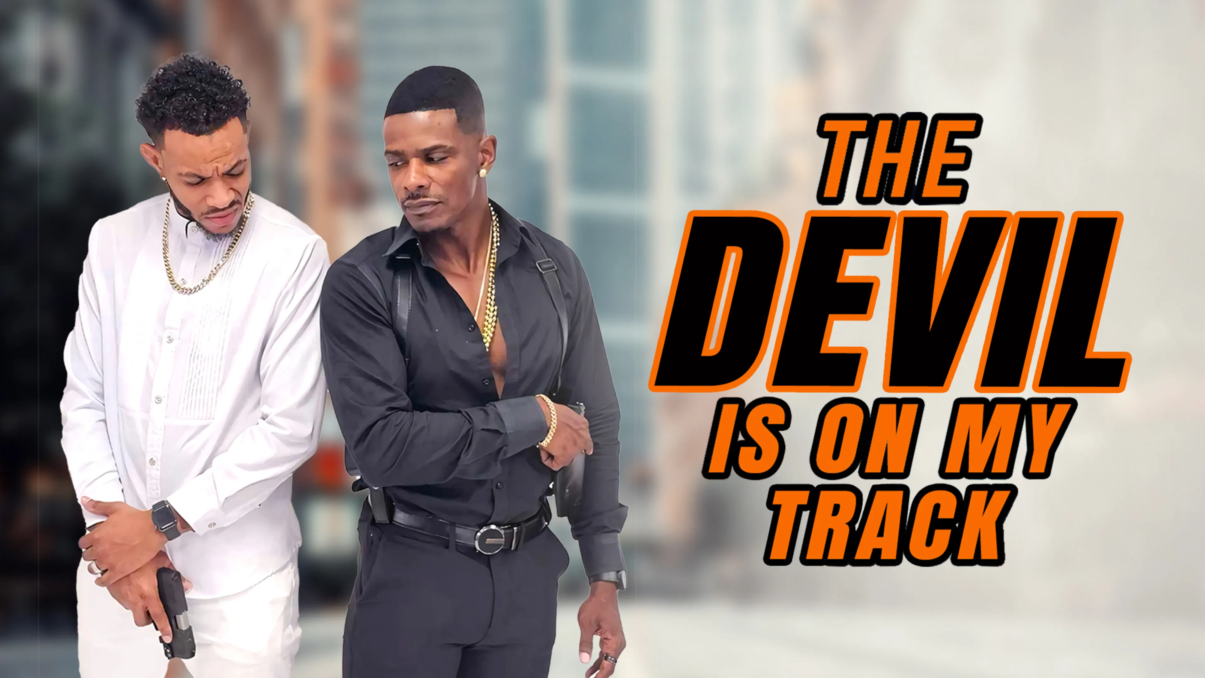 The Devil Is On My Track poster